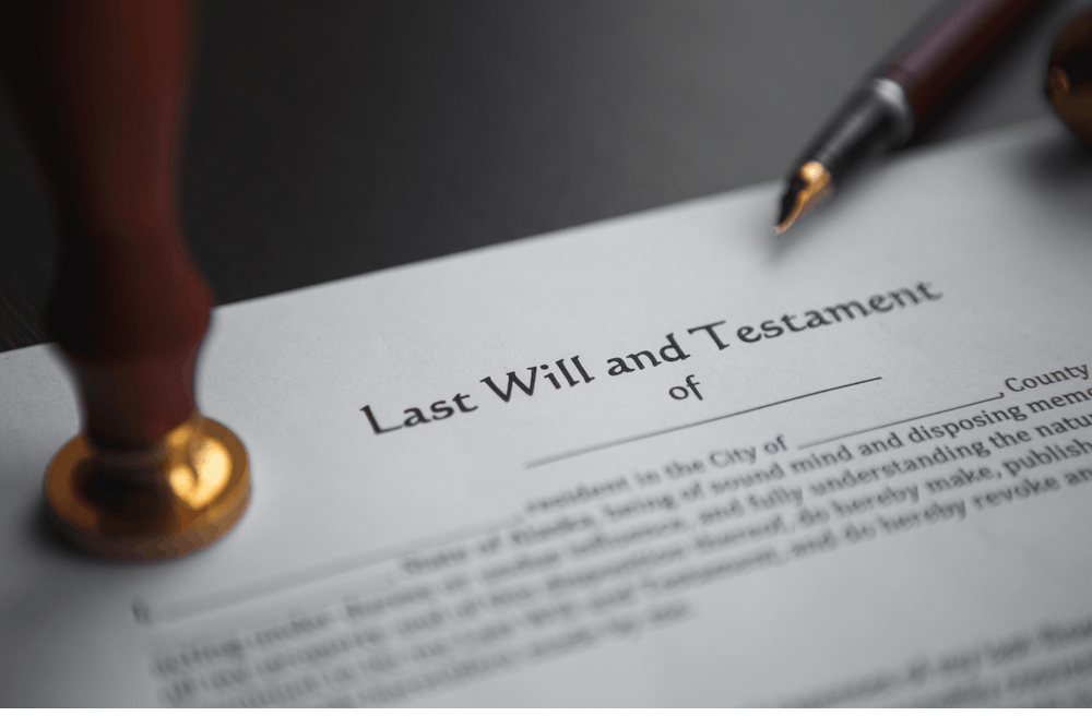 NOT HAVING A WILL